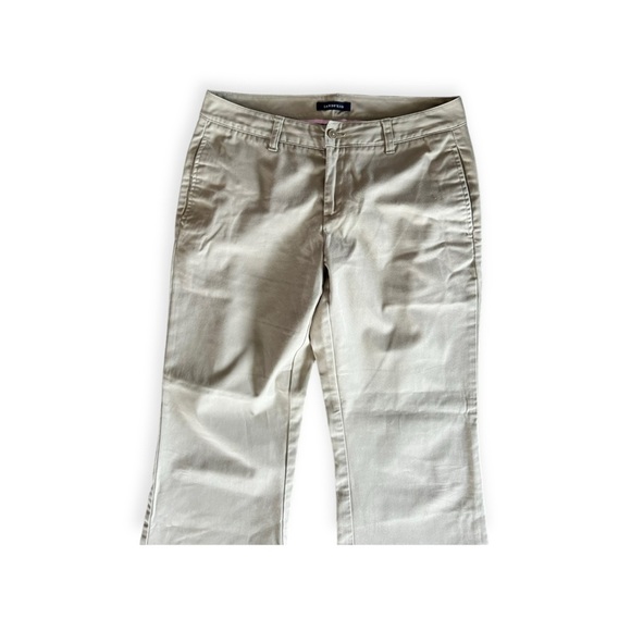 Lands End khakis pants sz 4 small casual - Picture 2 of 7